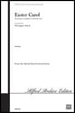 Easter Carol Two-Part choral sheet music cover